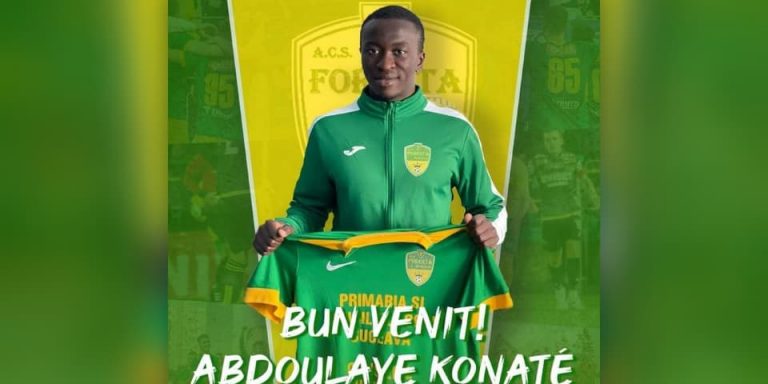 Abdoulaye Konaté, noul jucător al celor de la Foresta Suceava / Sursa foto: Facebook